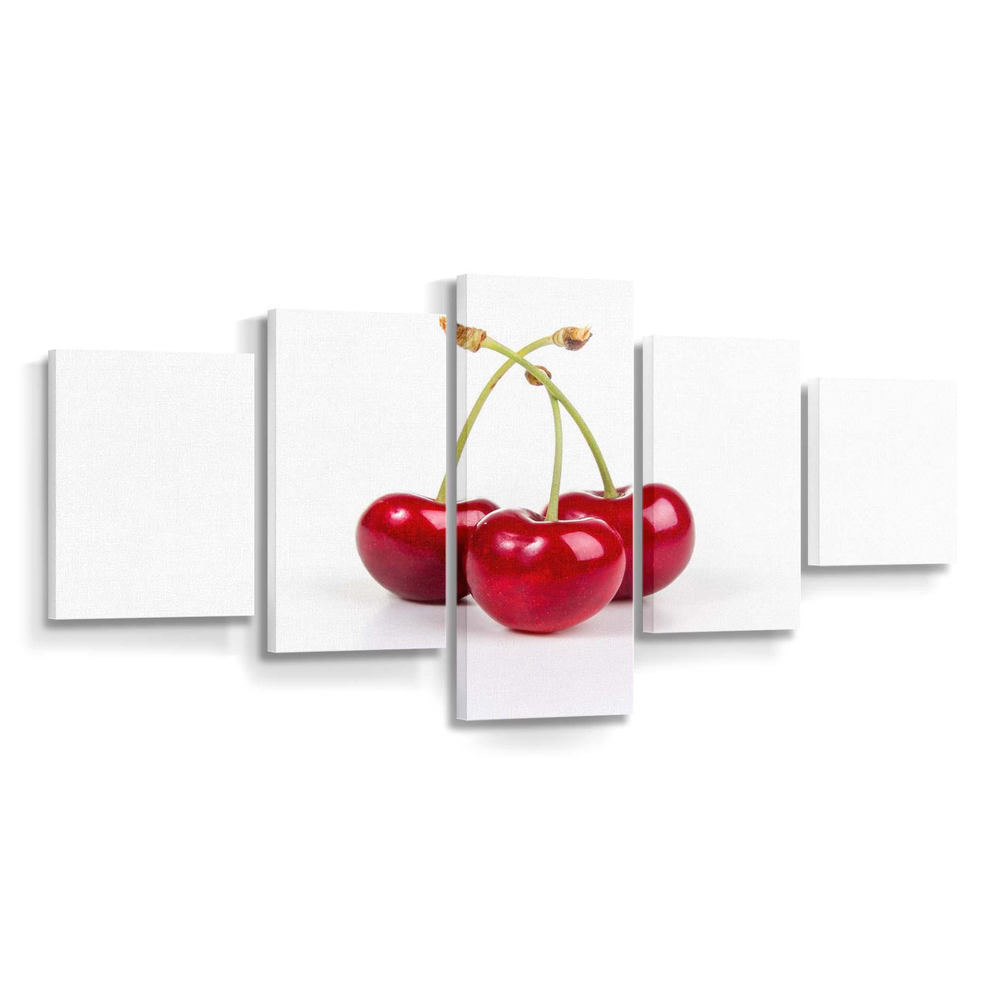 red cherries fruits aesthetic wallpaper